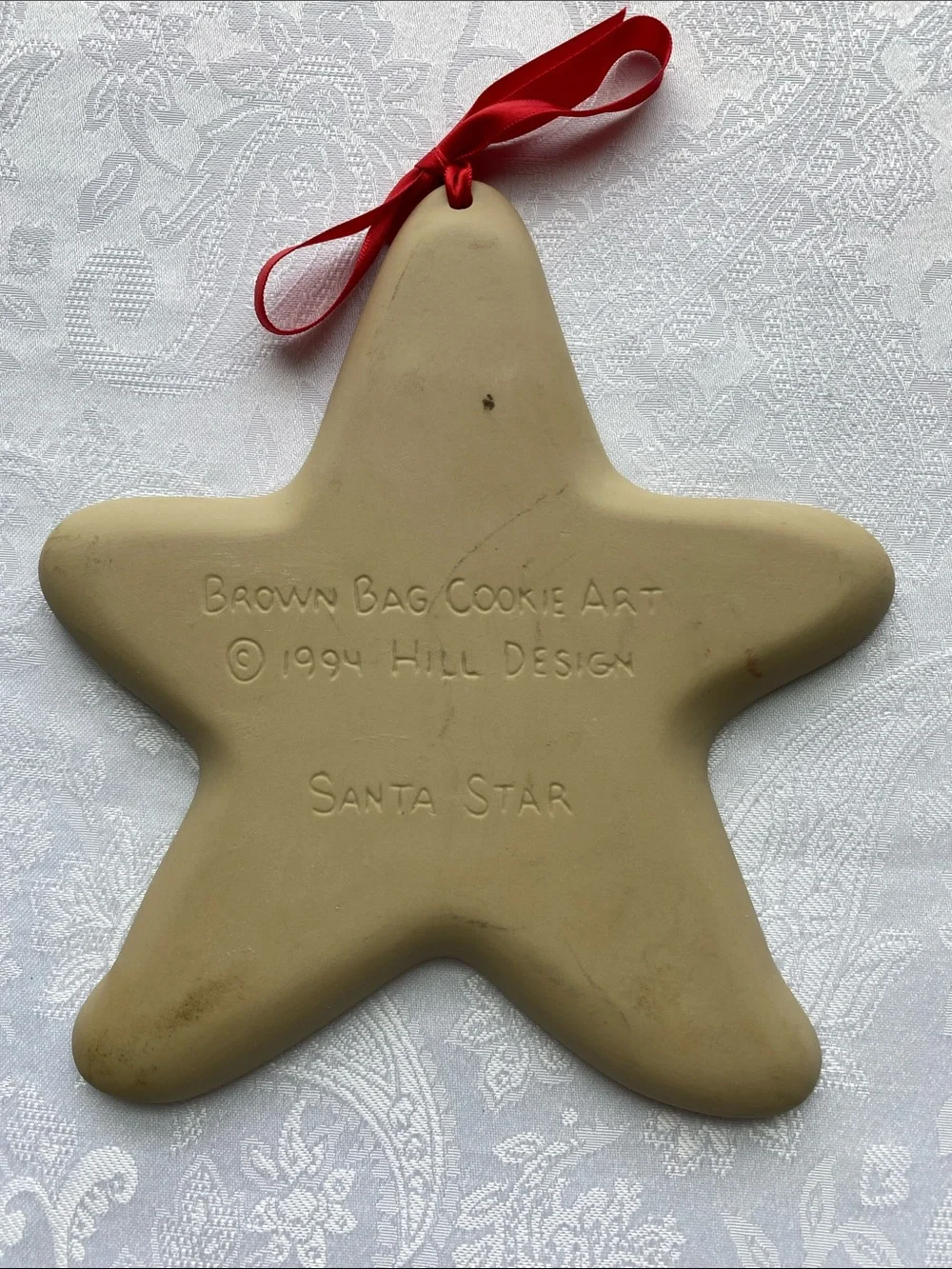Vtg Brown Bag Cookie Art Hill Design Lot 6 Santa Heart Rocking Horse Molds